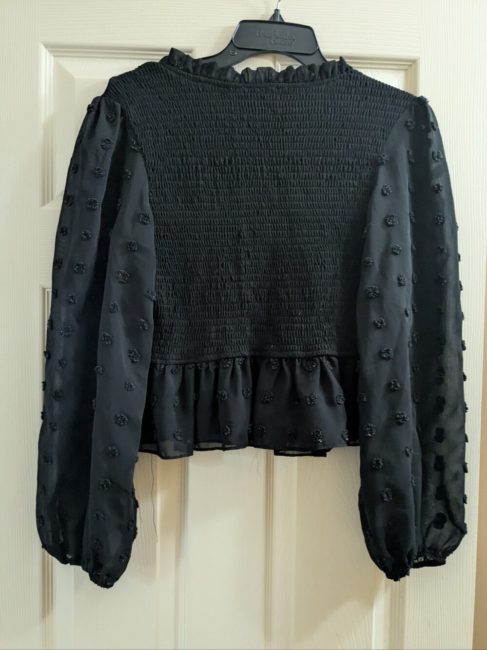 Mod On Trend Black Top | Size M - Picture 2 of 3